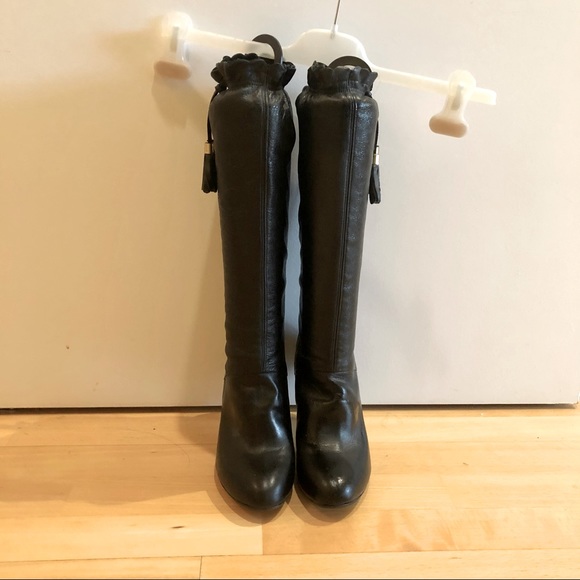 TOPSHOP TALL LEATHER BOOT - Picture 6 of 16